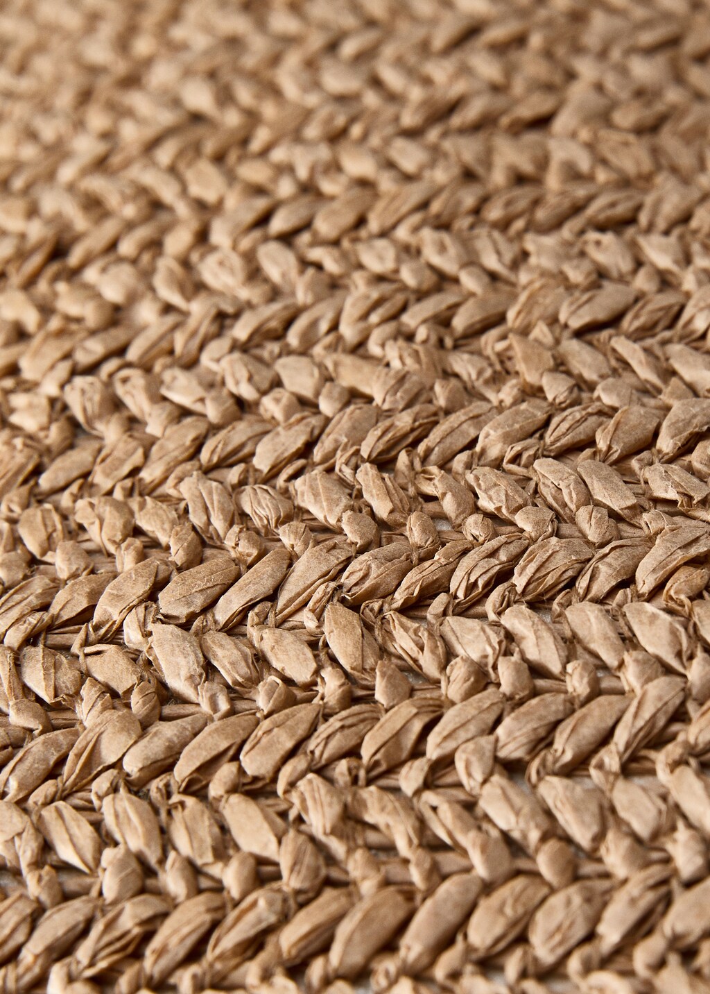 Cushion case straw - Sand