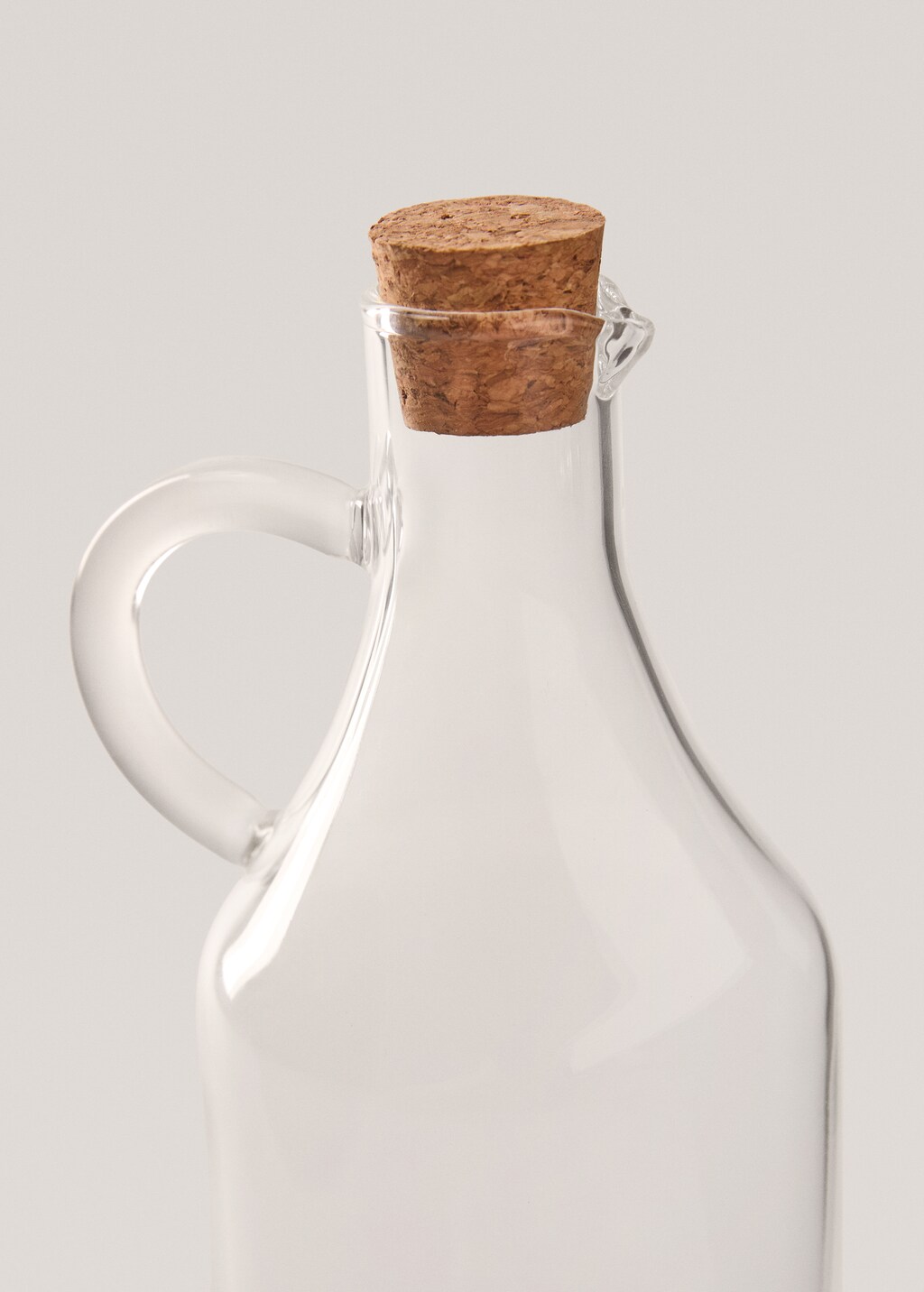 Borosilicate oil dispenser - Ice Grey