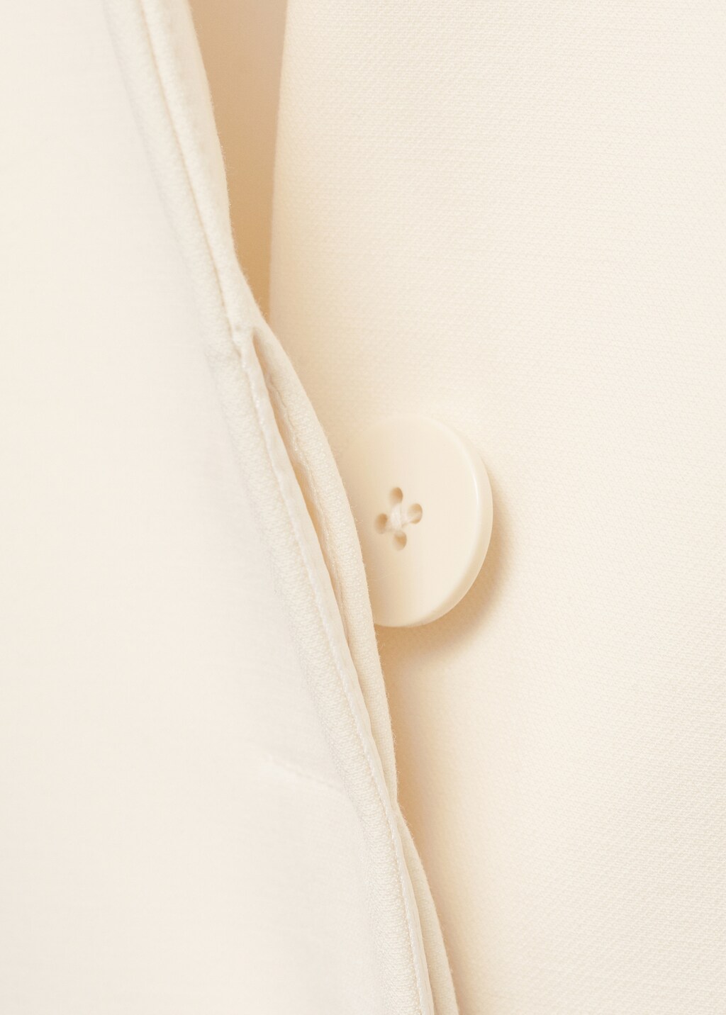 Structured cropped jacket - Off White