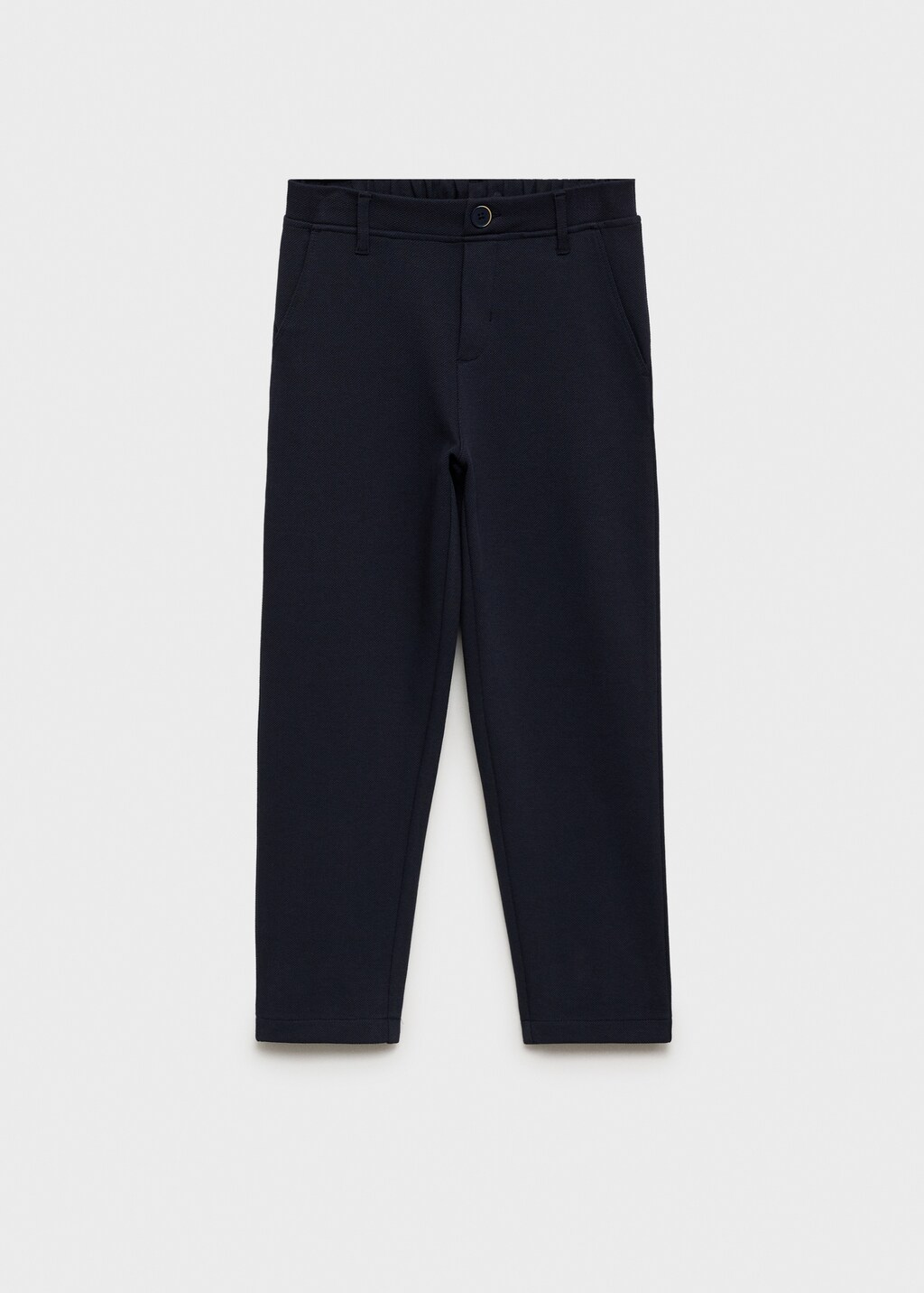 Slim-fit suit trousers - Dark Navy