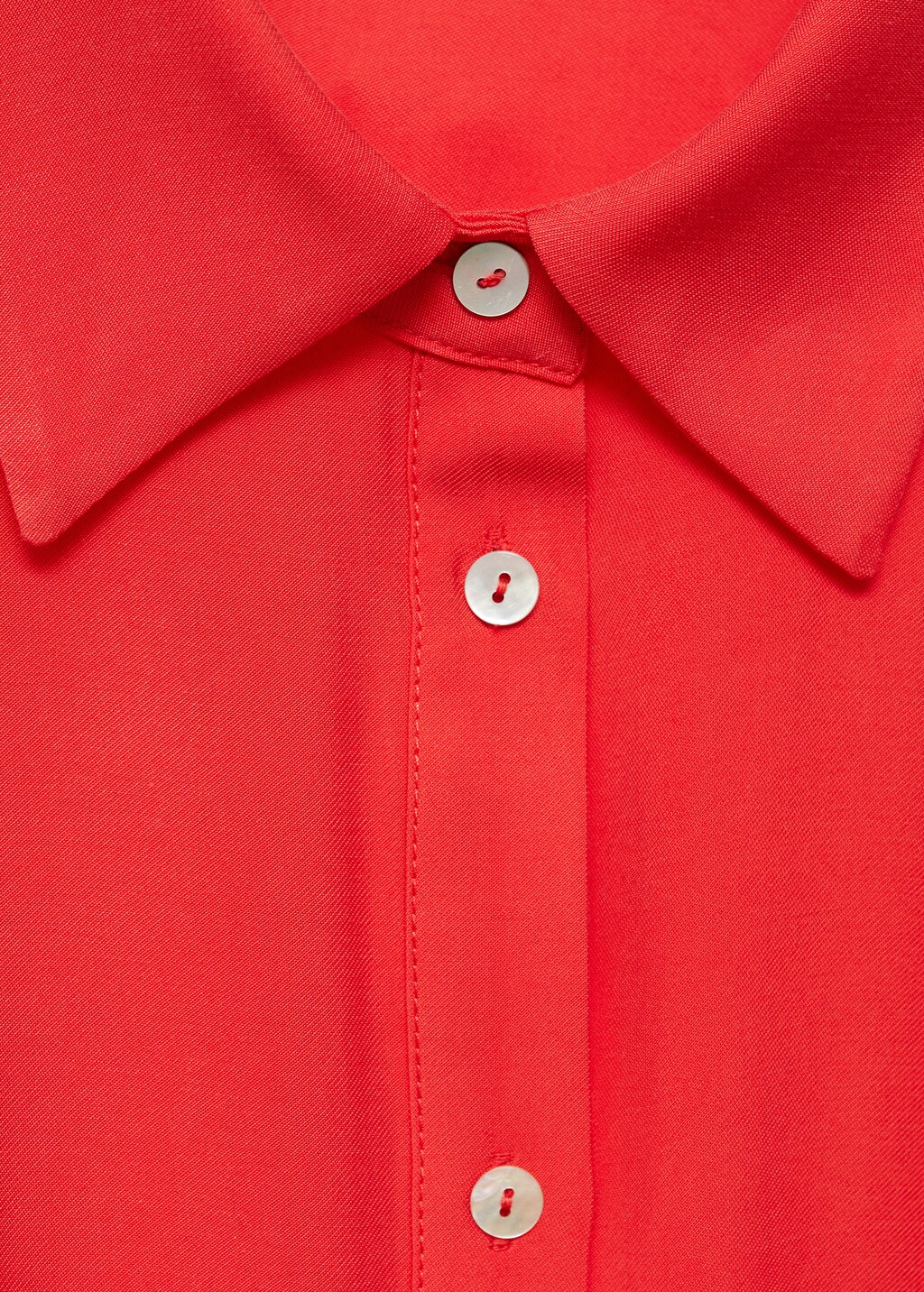 Wrap shirt dress - Beige