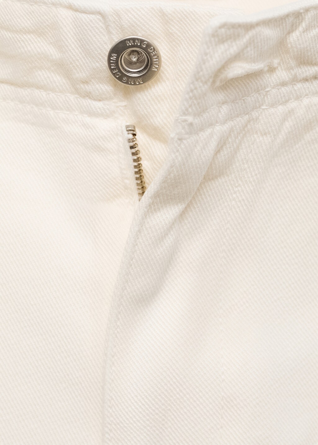 Lyocell regular-fit jeans - Beige