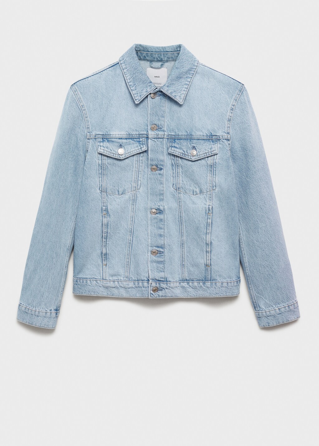 Denim jacket pockets - Black denim