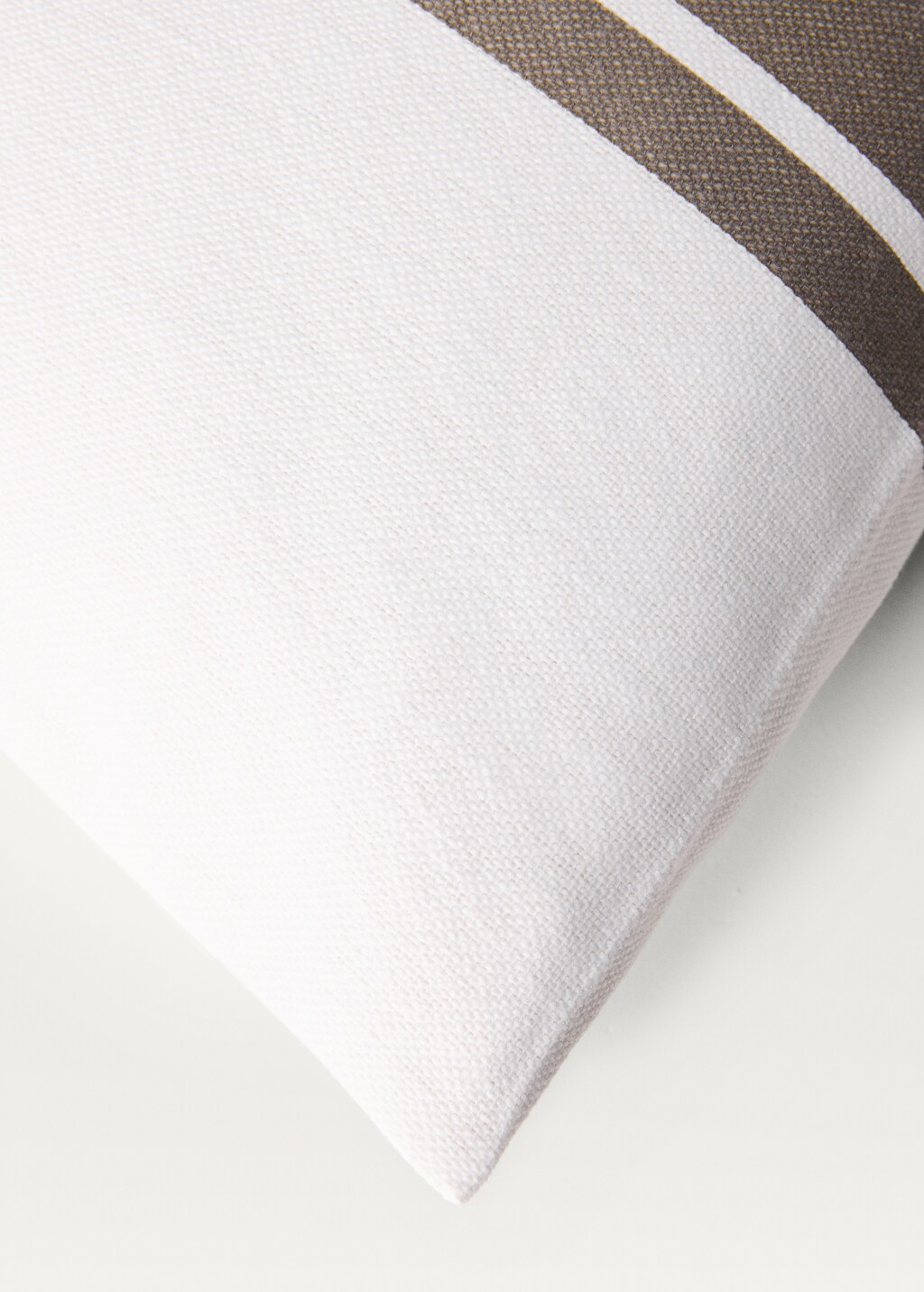 Cushion cover detail stripe 45x45 cm - Light/Pastel Grey