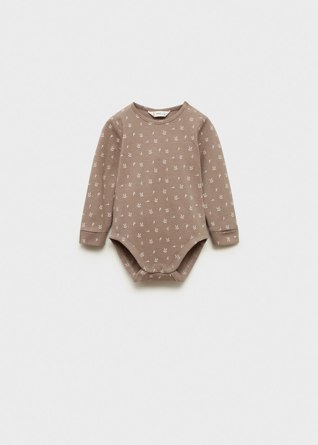 Printed cotton body - Medium Brown