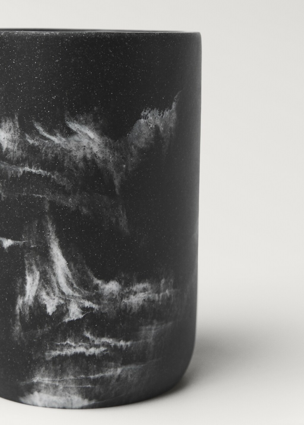 Brush holder aguas - Ivory White