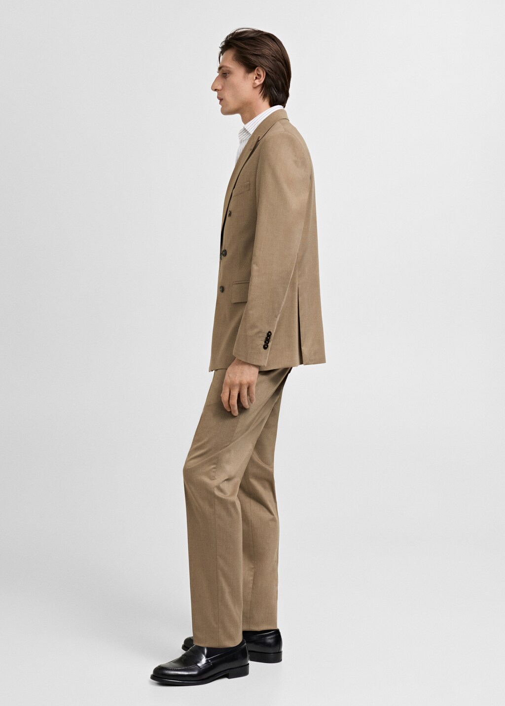Monaco slim-fit suit trousers - Grey