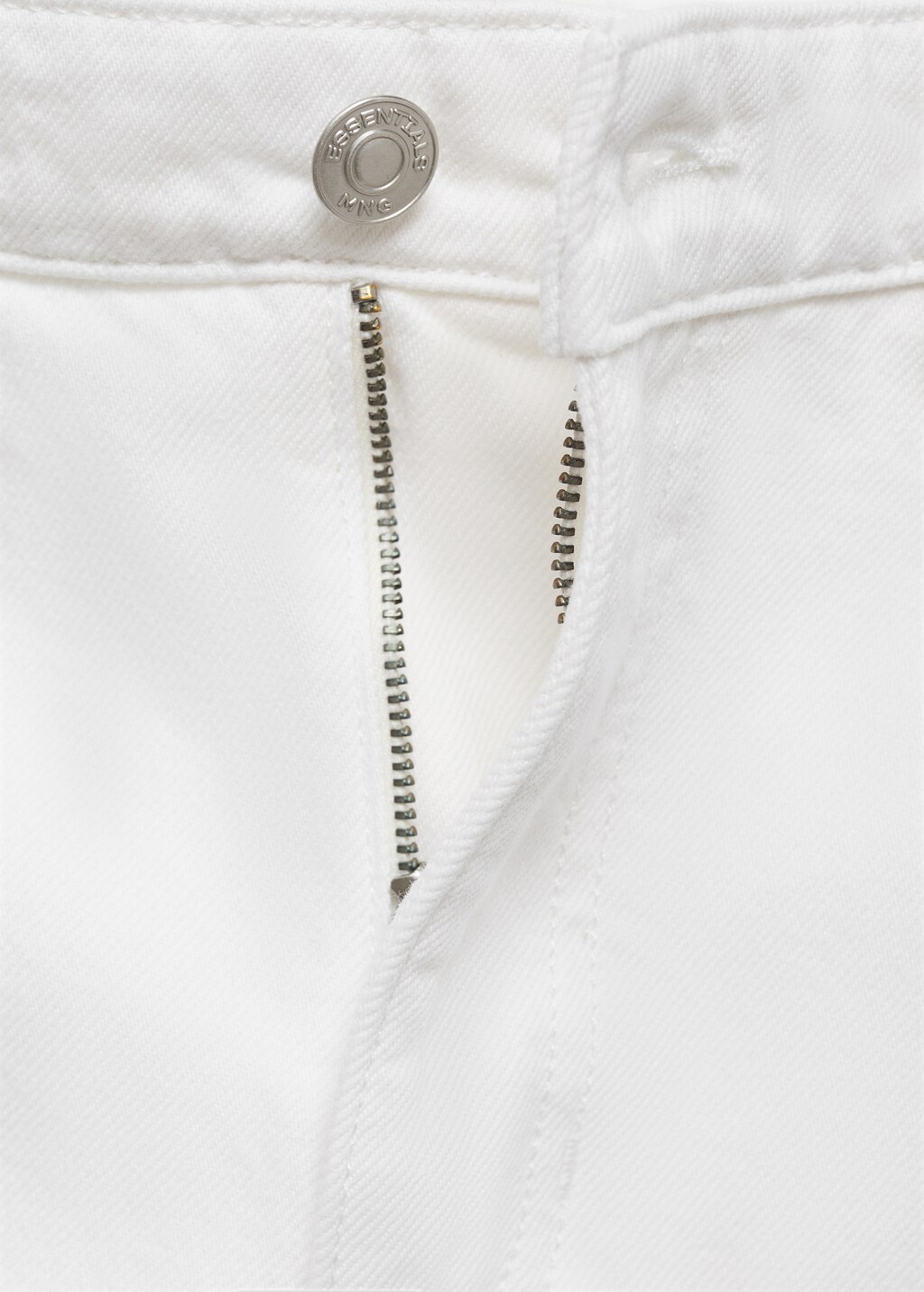 Cropped tapered-fit jeans - Bleach Blue