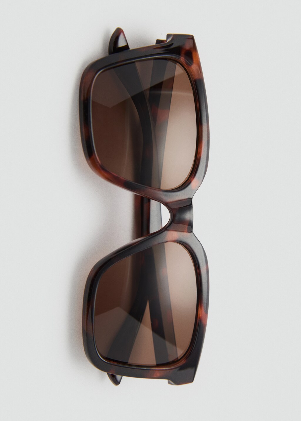 Squared frame sunglasses - Peach