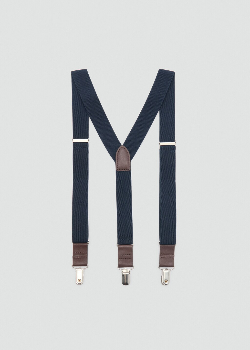 Adjustable elastic braces - Dark Navy
