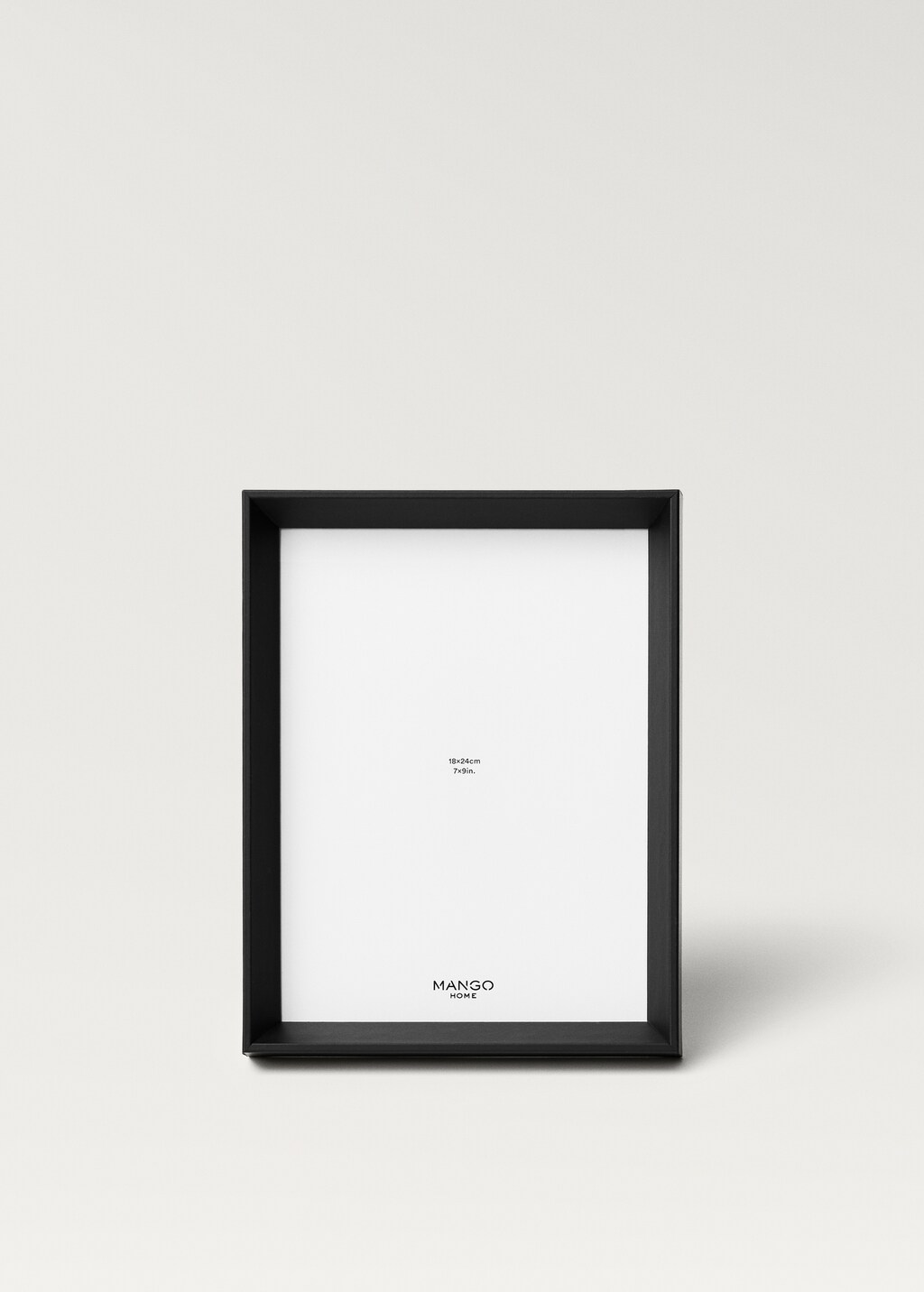 Large bevelled wood frame - Brown