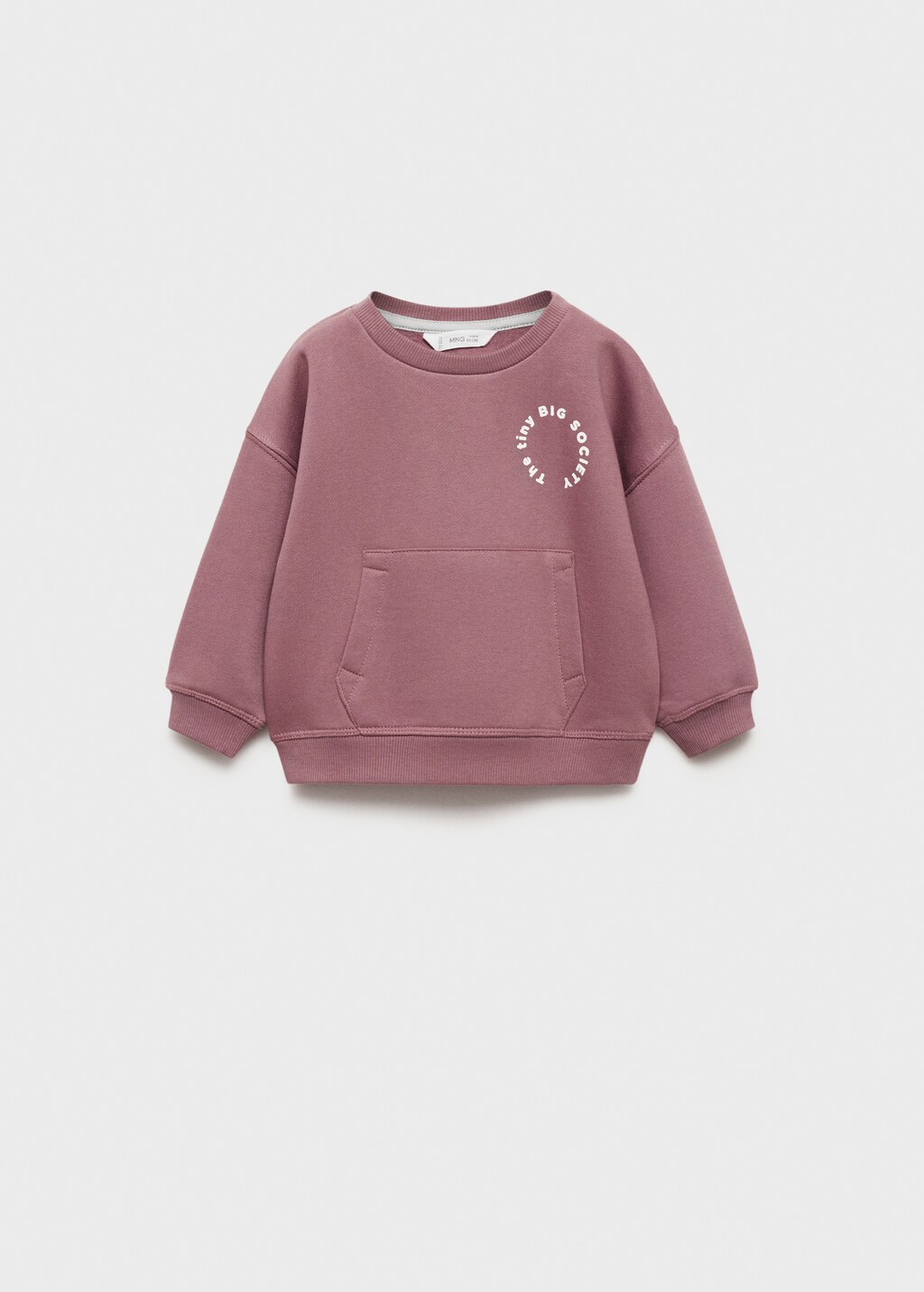100% cotton sweatshirt - Cherry