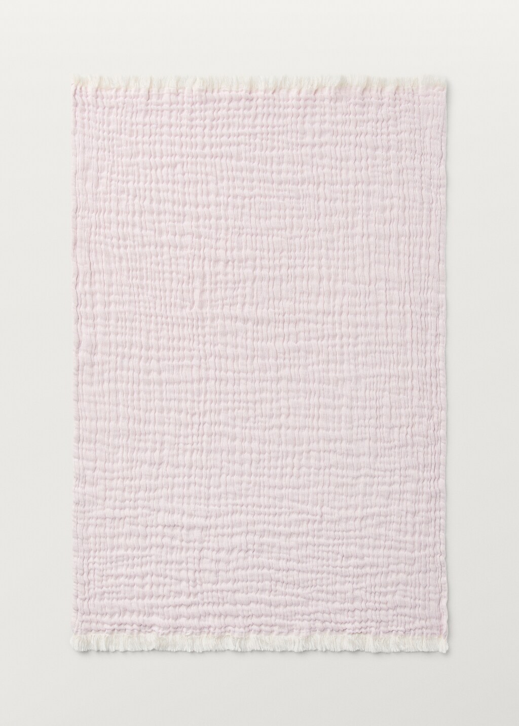 Cotton muslin baby blanket - Sand