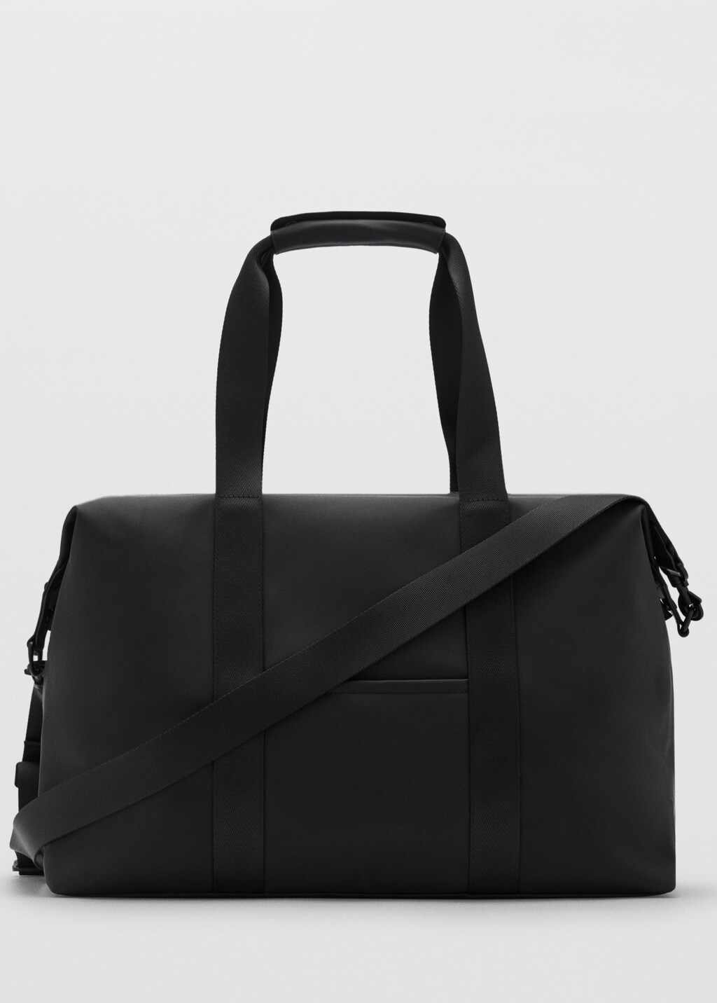 Rubberised bowling bag - Black