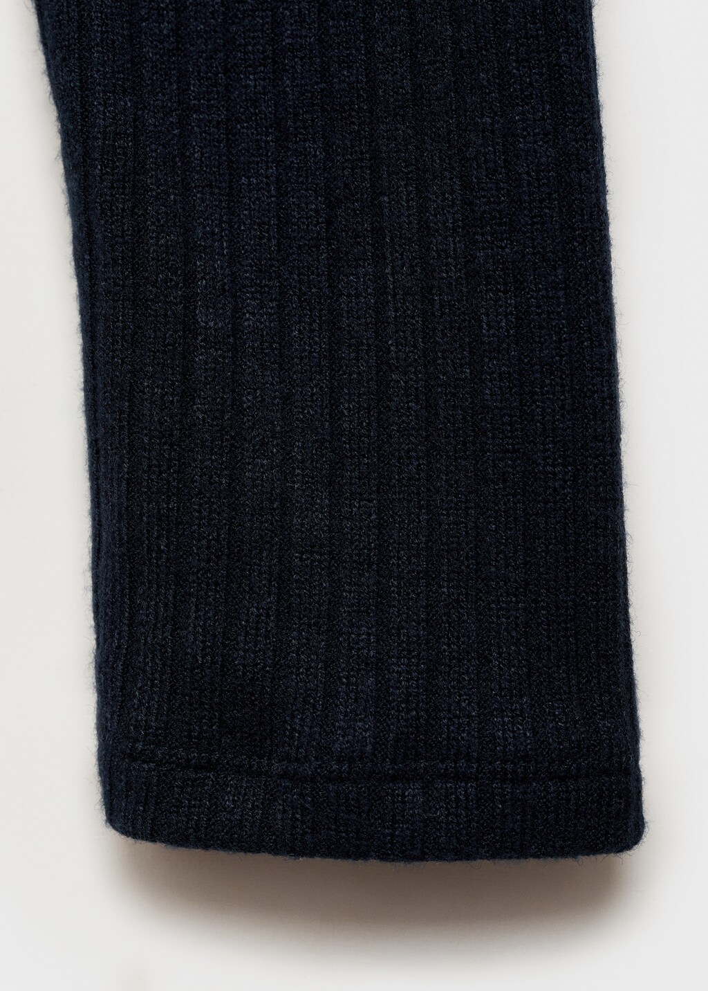 Buttoned ribbed cardigan - Grey