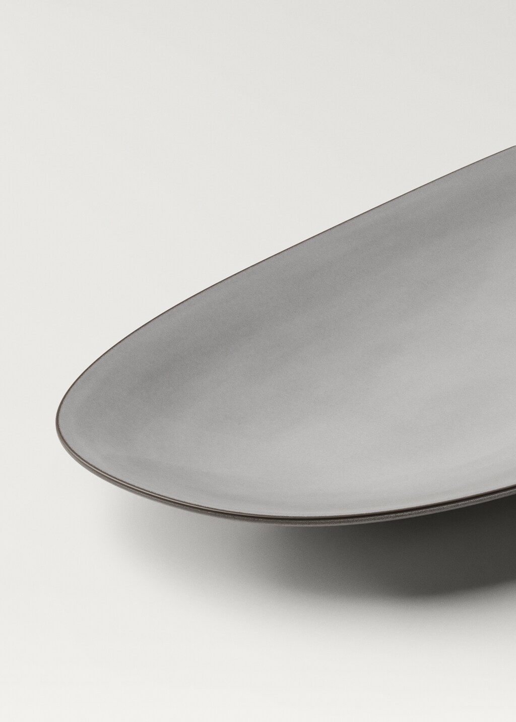 Stoneware source contrast edge - White