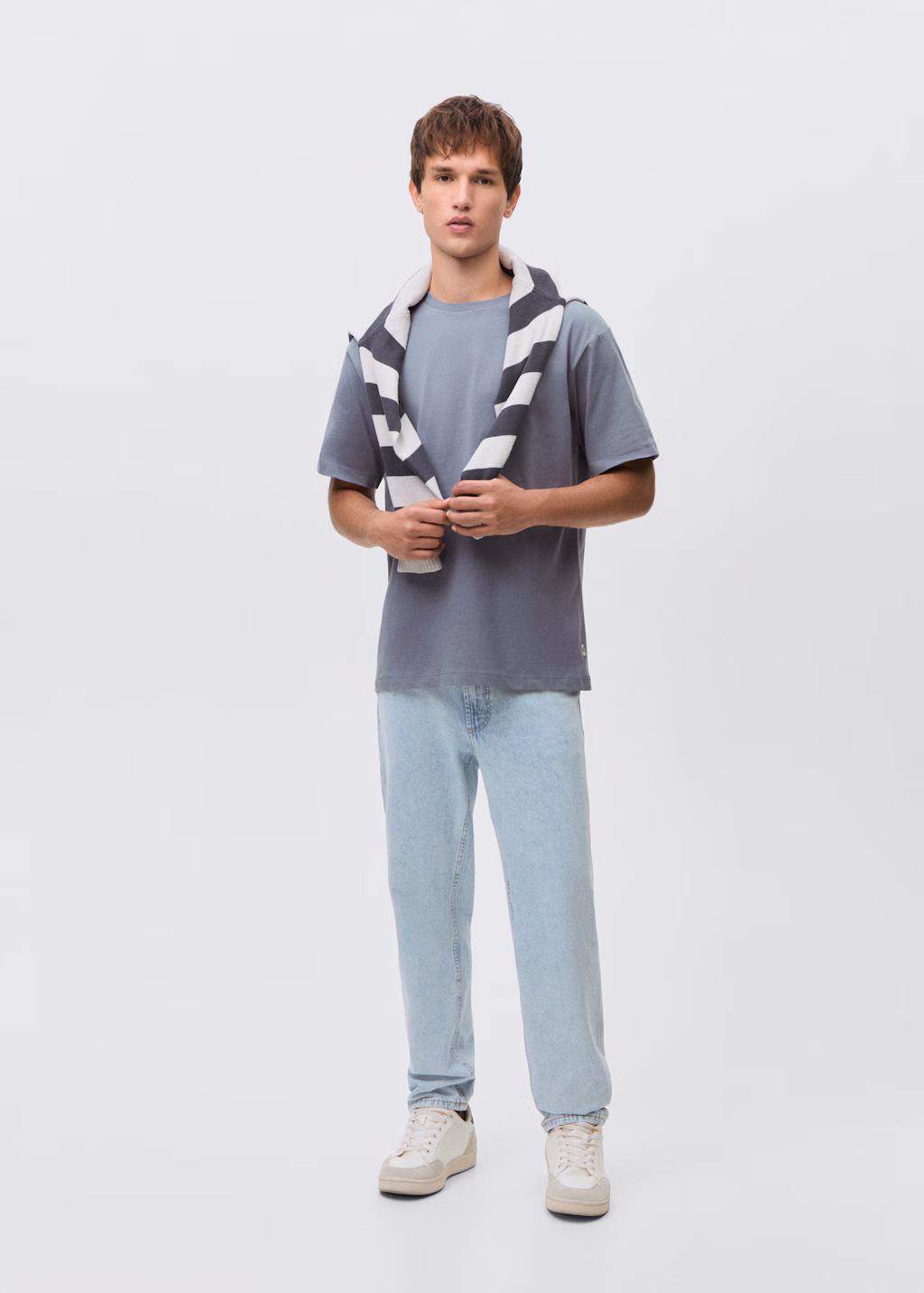 Essential cotton T-shirt - Blue