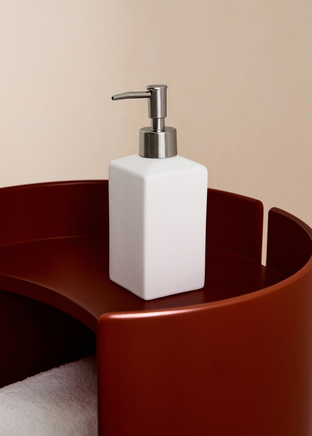 Soap dispenser bimat - White