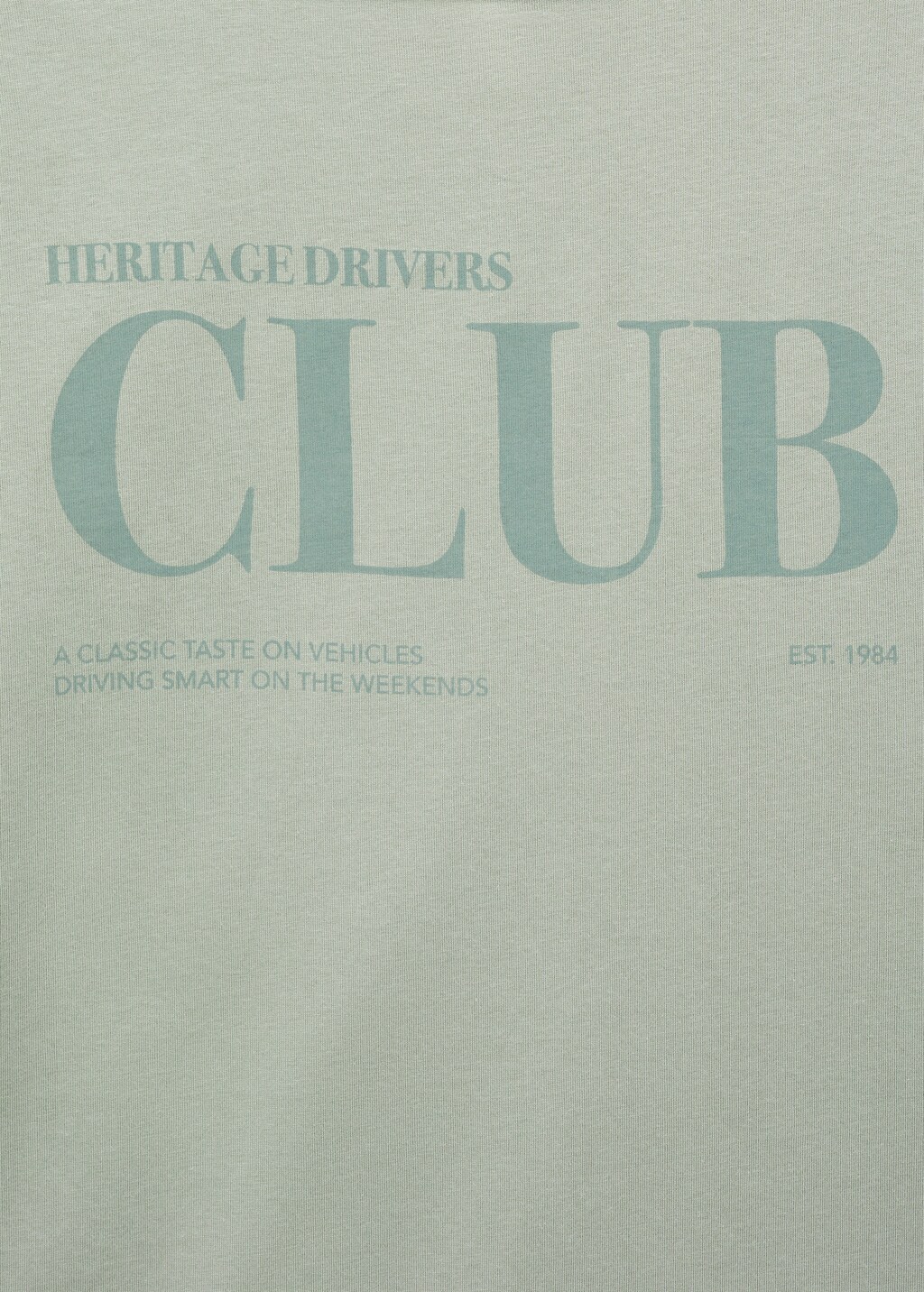 Printed cotton-blend T-shirt - Mint Green