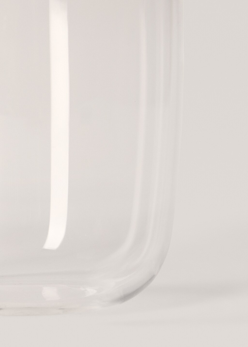 100% glass tumbler - Ice Grey