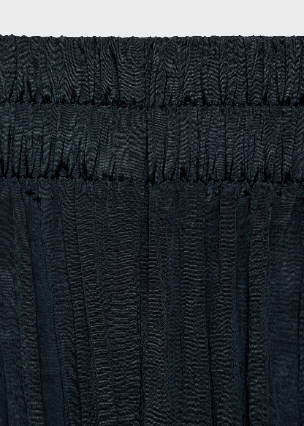 Pleated straight trousers - Vanilla