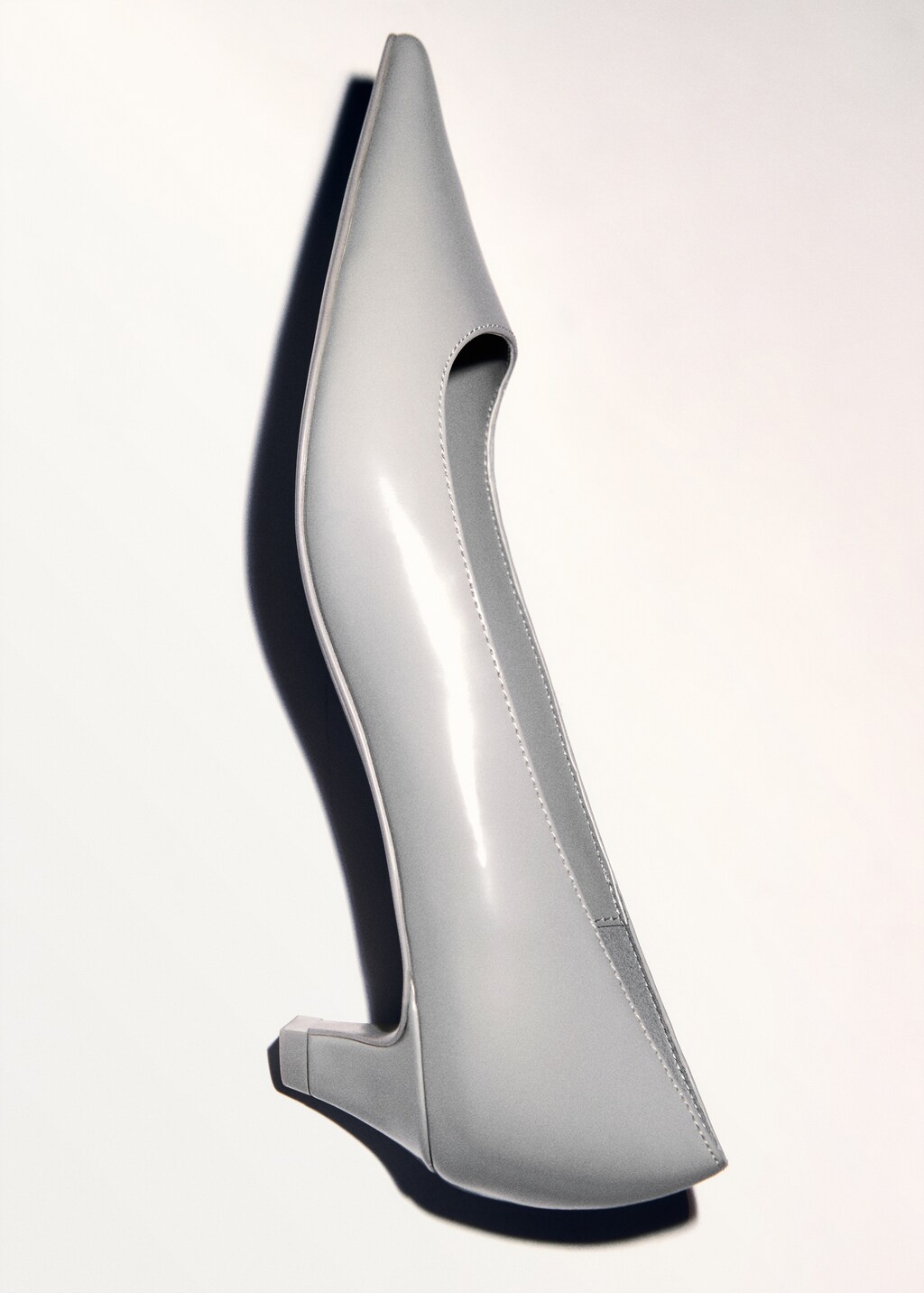 Kitten heel shoes - Grey