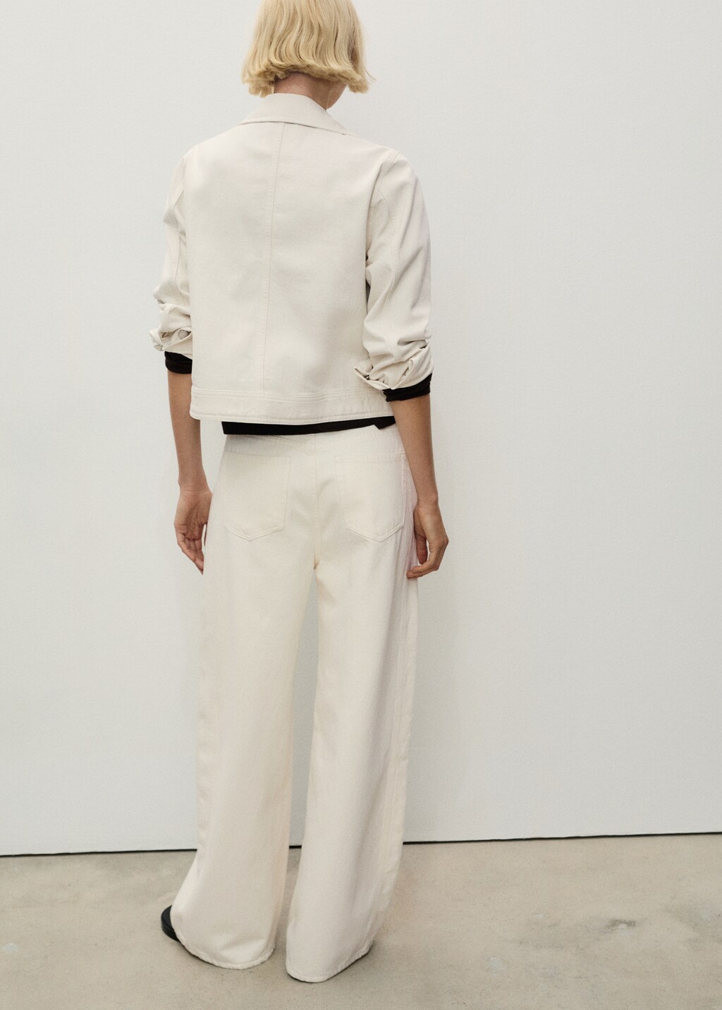 High-rise balloon jeans - Medium Blue