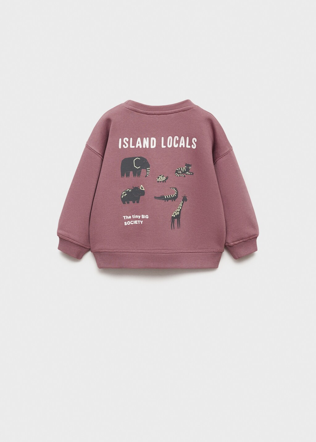 100% cotton sweatshirt - Cherry