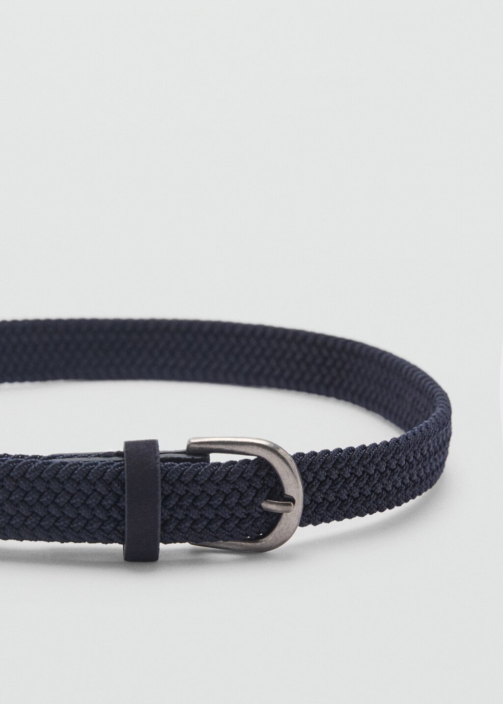 Braided belt - Dark Navy