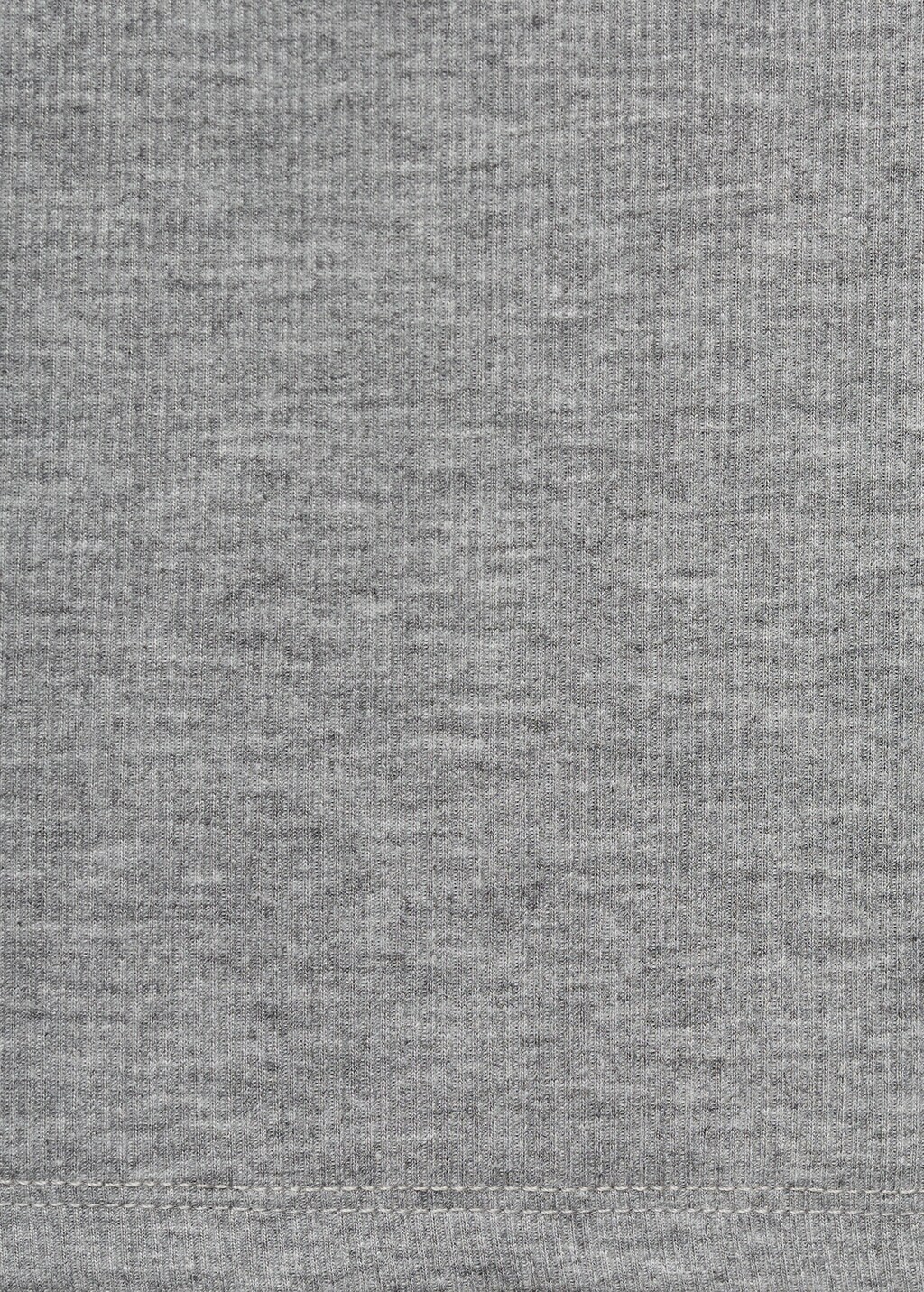 Rib-knit nightgown - Vanilla