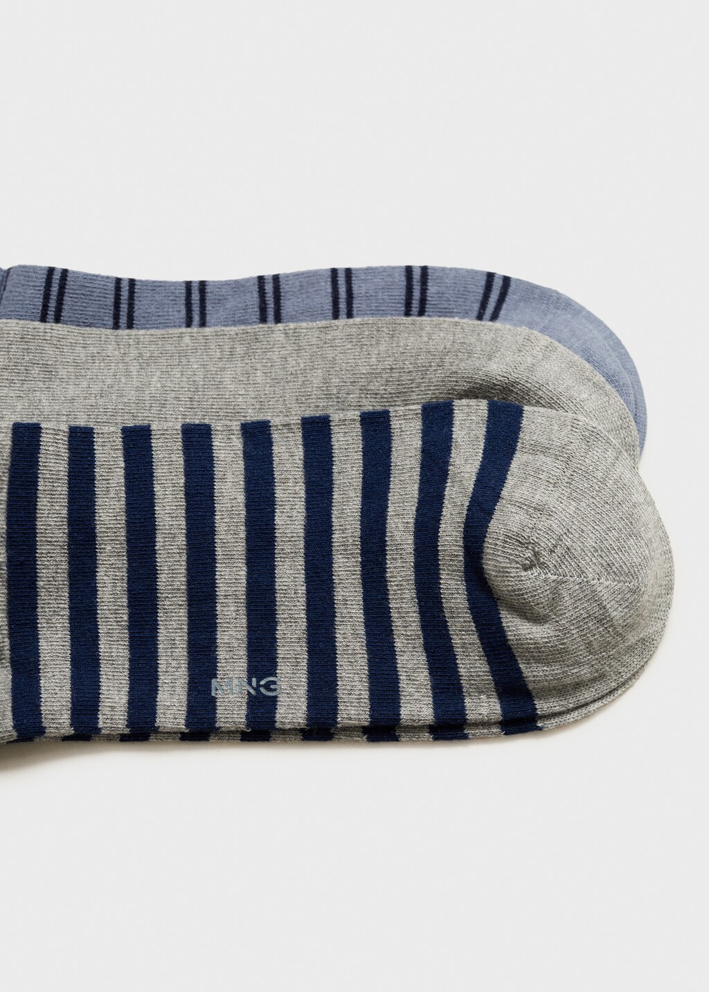 3 pack mixed socks - Brown