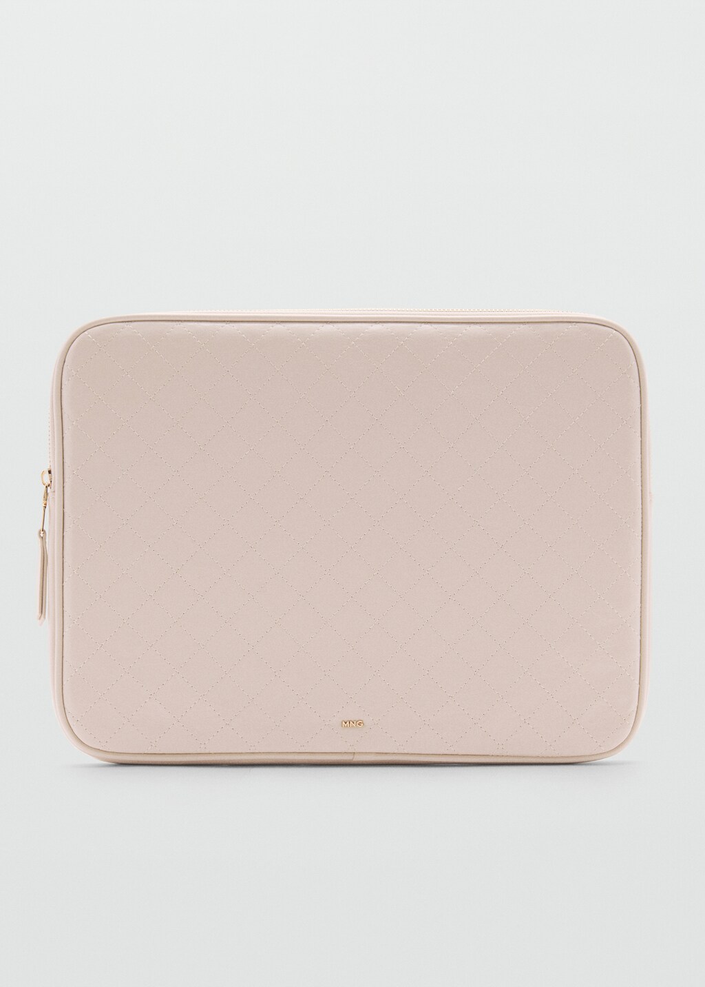 Cover with decorative stitching - Burgundy