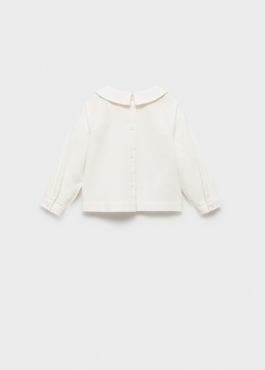 Babydoll collar blouse - Off White
