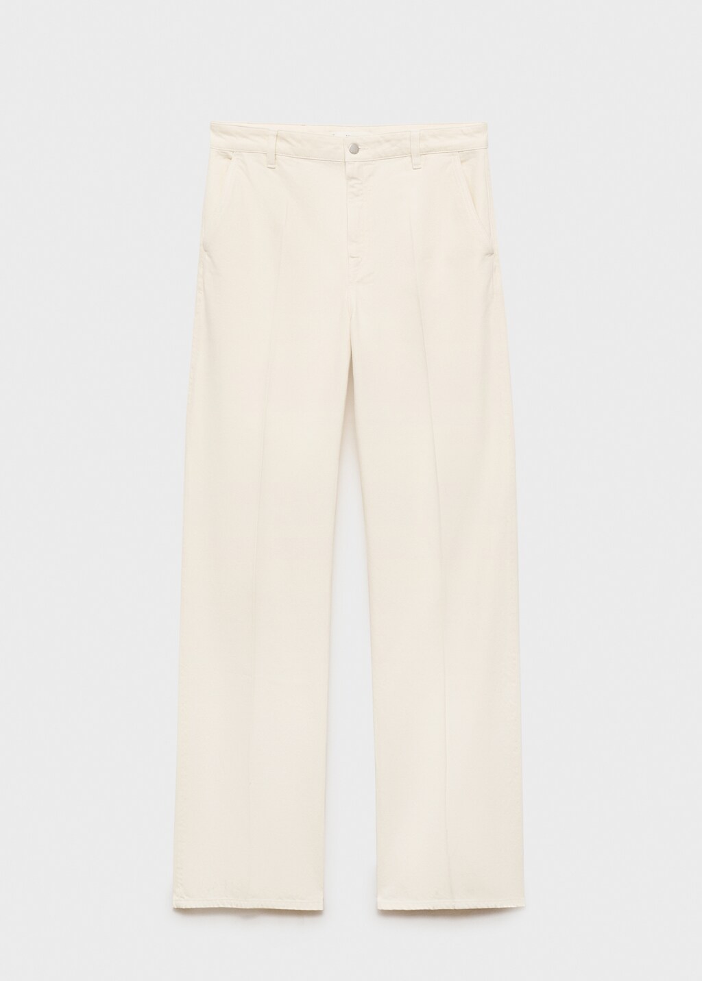 High-rise wideleg jeans - Pastel Pink