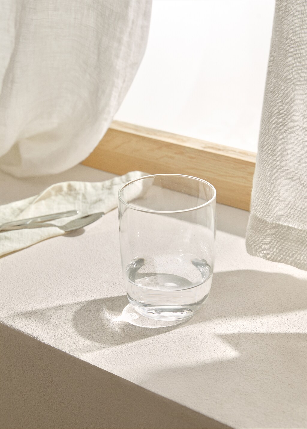 Borosilicate tumbler - Ice Grey