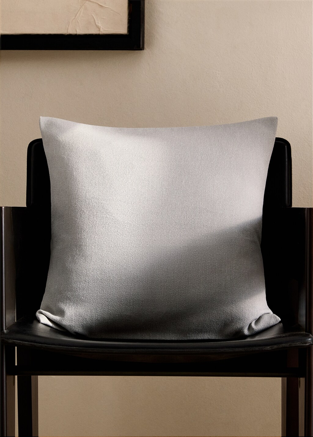 Cushion cover with structure, 45x45 cm - Light/Pastel Brown
