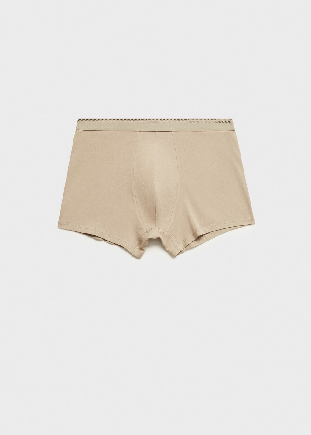 Pack of 3 cotton combination briefs - Khaki