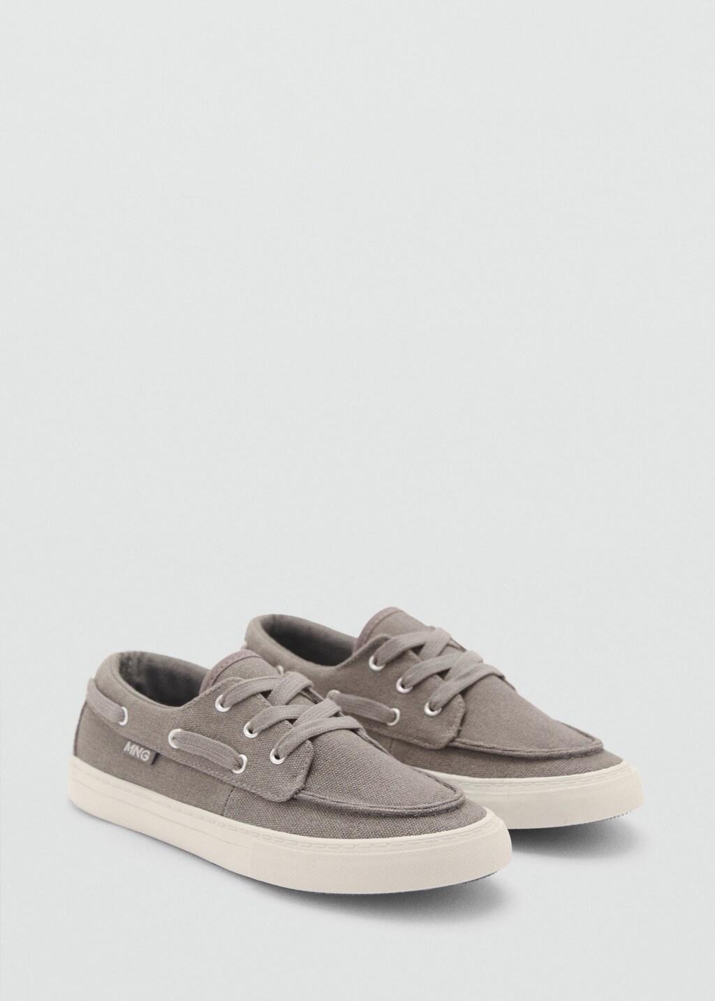 Nautical lace-up shoes - Grey
