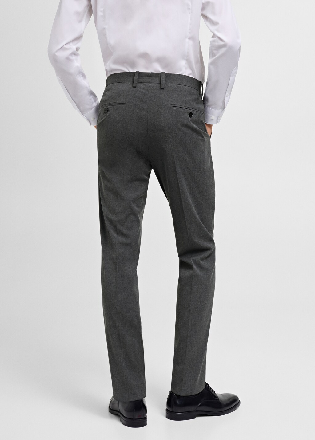 Monaco slim-fit suit trousers - Beige