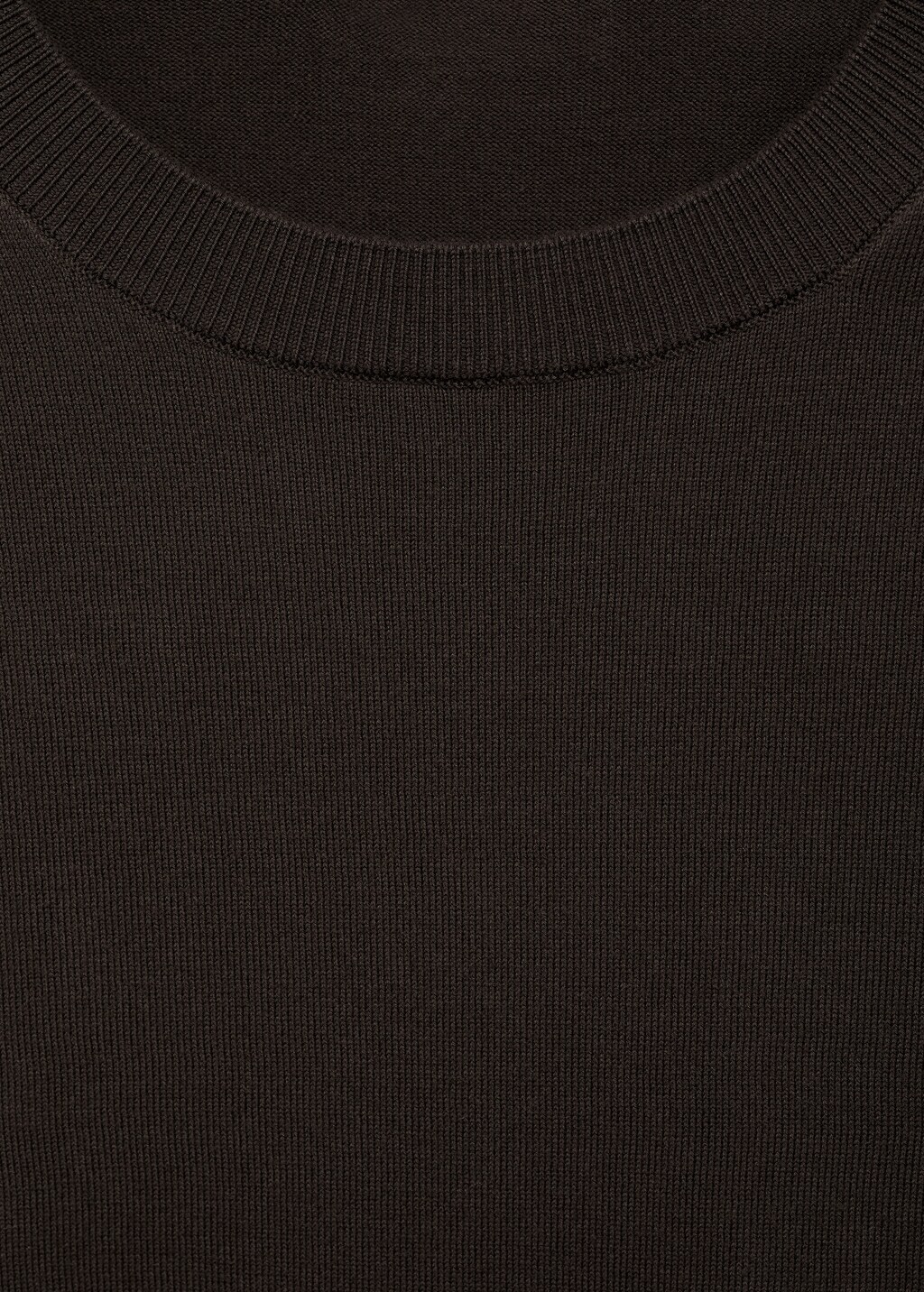 Cotton fine-knit t-shirt - Ice Grey