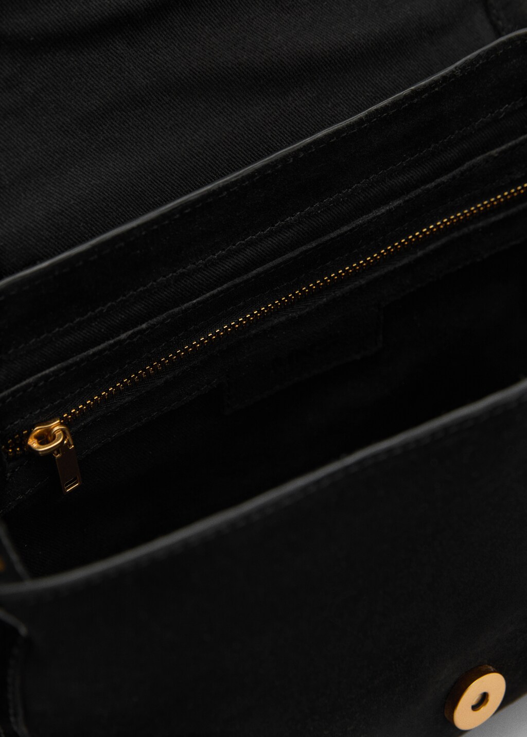 Buckle leather bag - Khaki