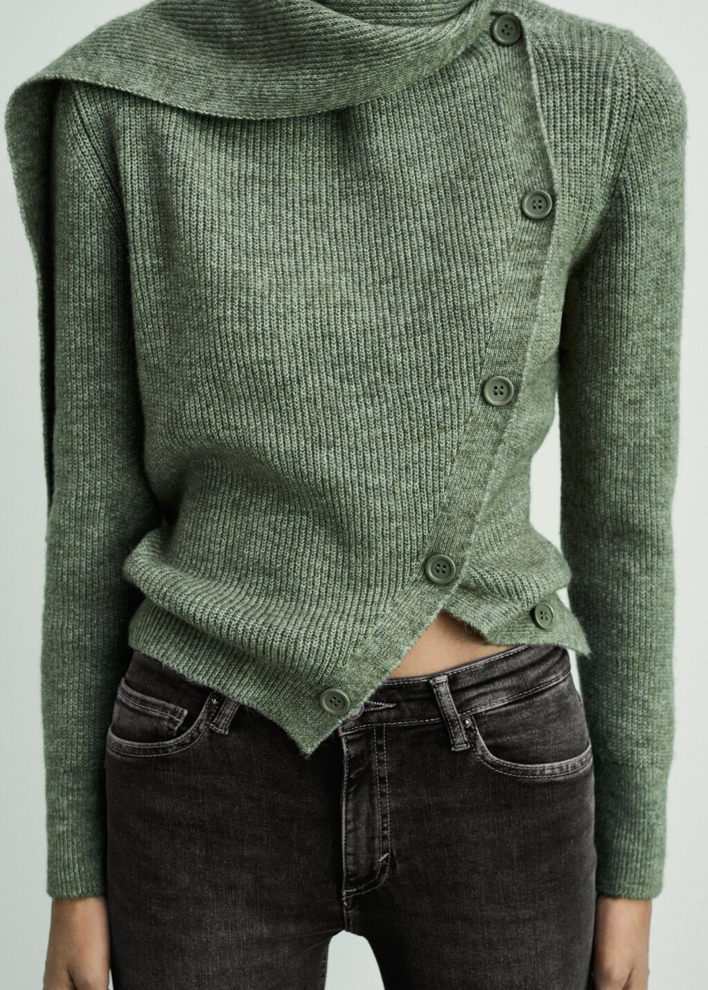 Mid-rise skinny jeans - Dark Blue