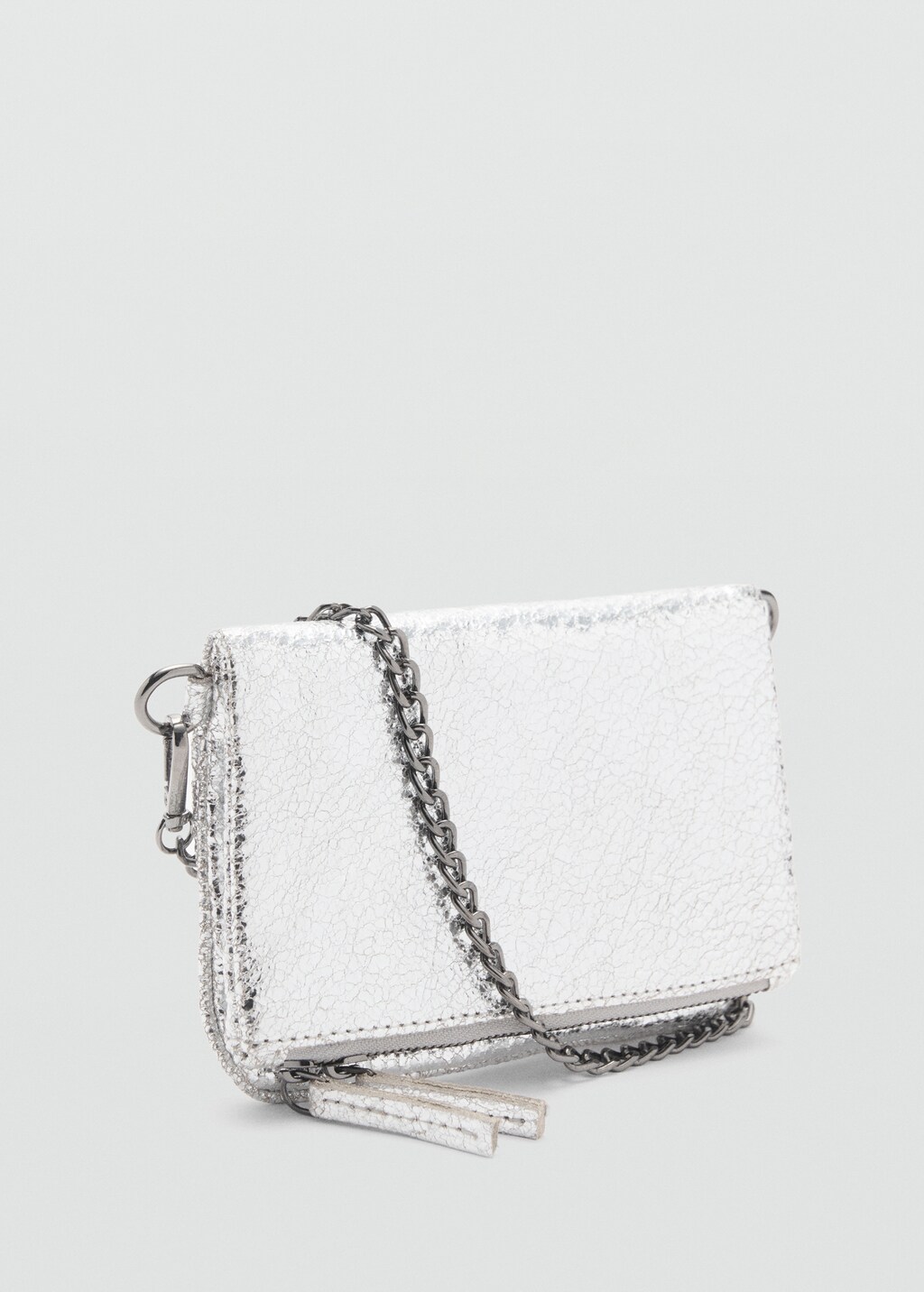 Chain envelope bag - Black