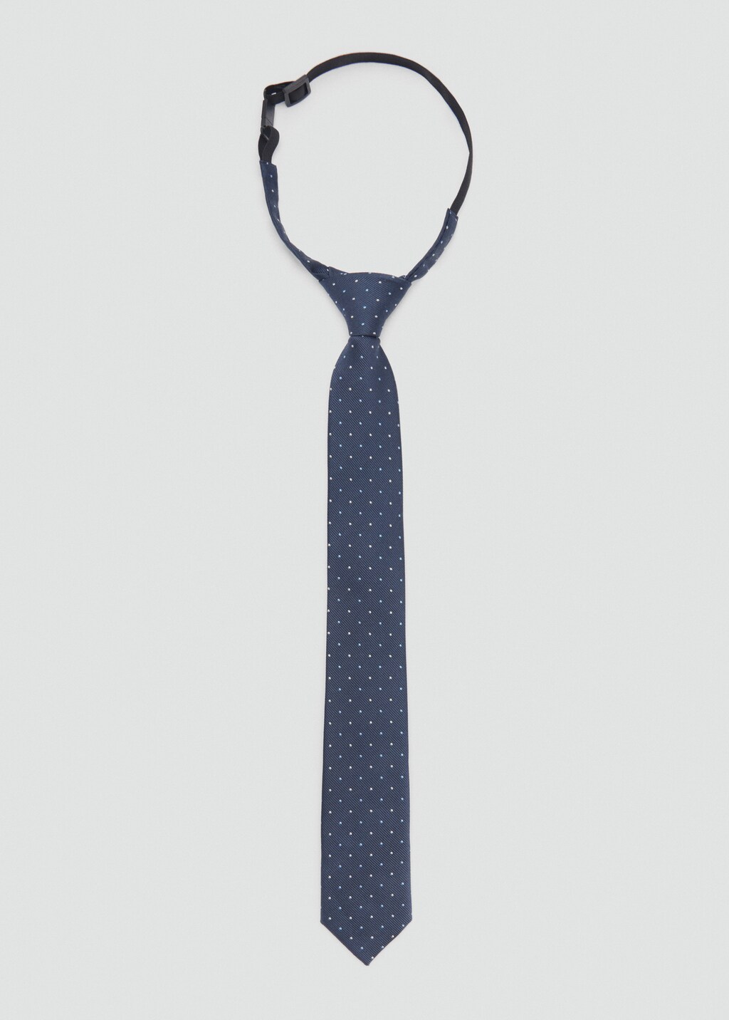Polka-dot tie - Dark Navy