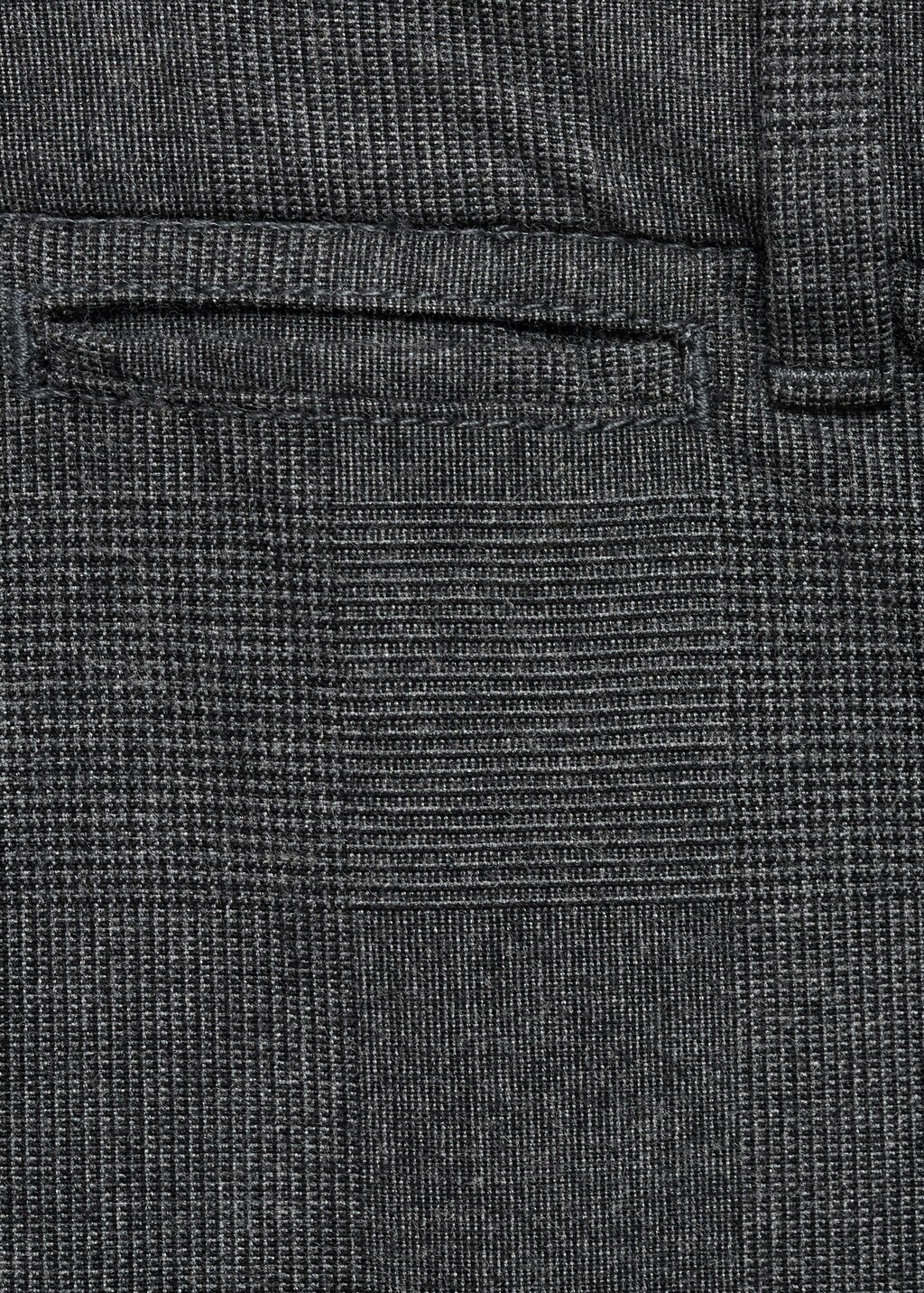 Regular-fit flannel trousers - Light Heather Grey