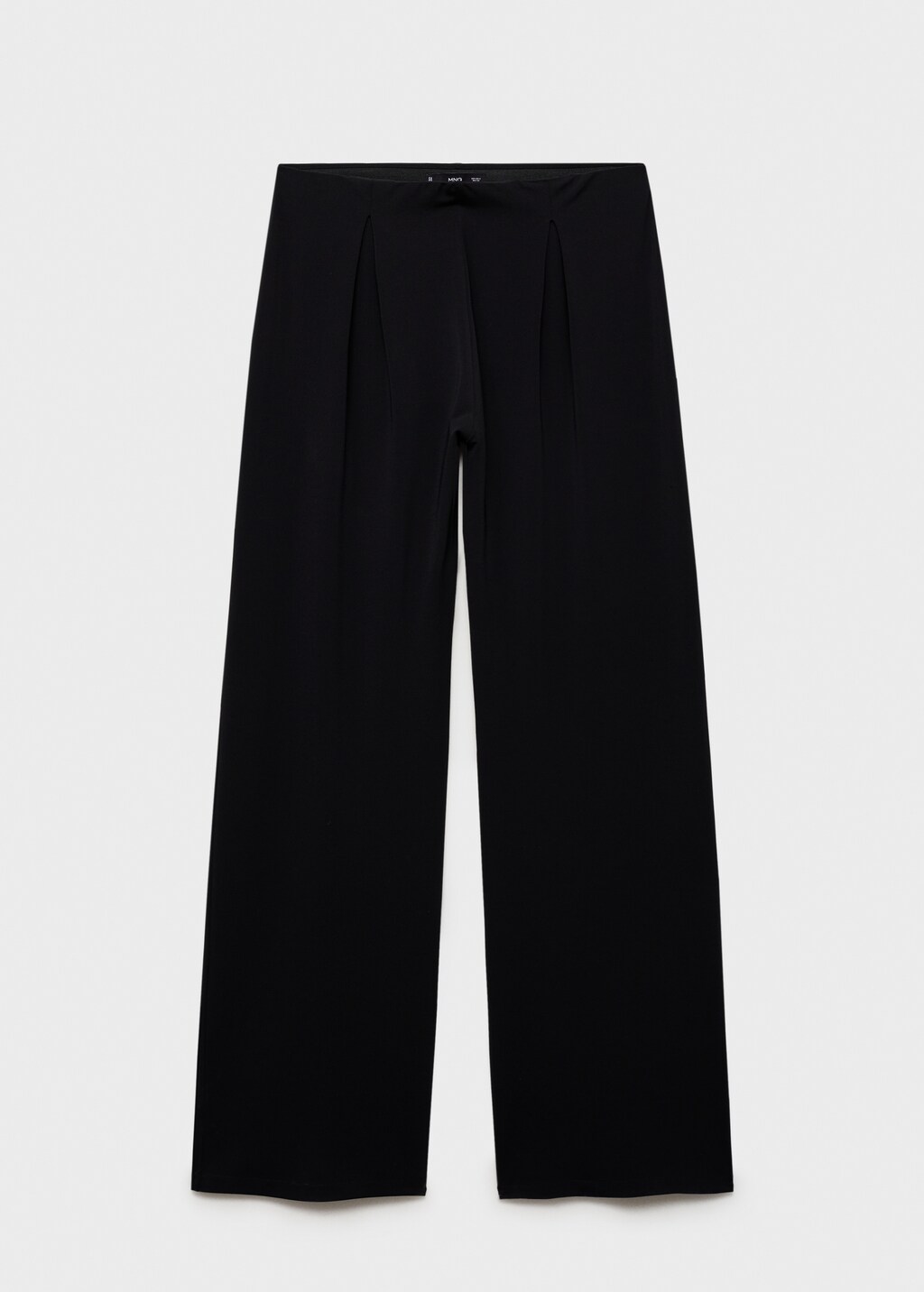 Godet palazzo trousers - Black