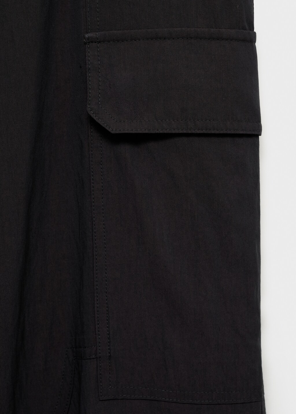 Soft cargo trousers - Charcoal