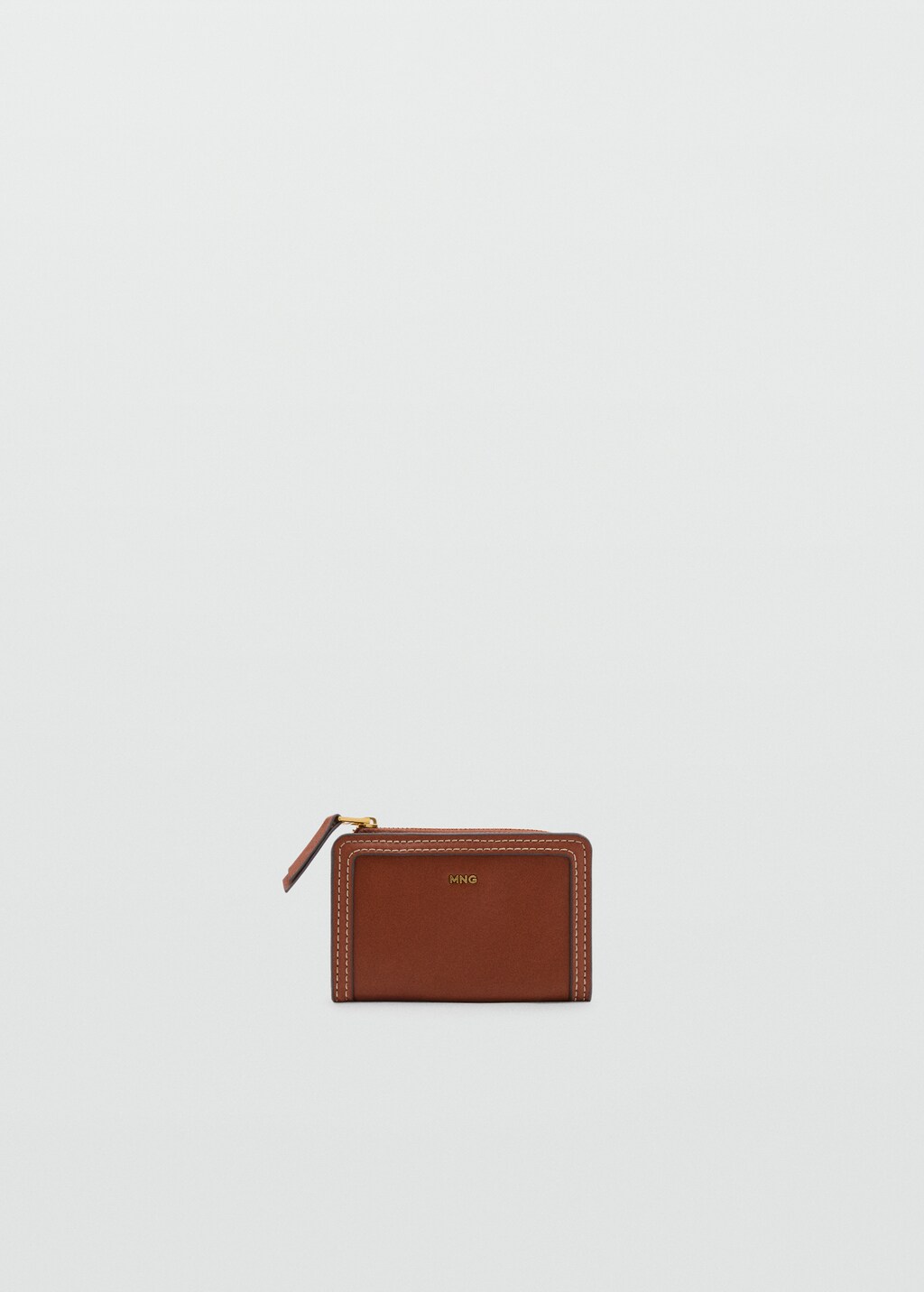 Small leather-effect wallet - Leather