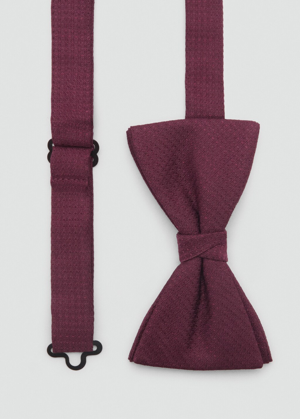 Classic bow tie with microstructure - Dark Navy