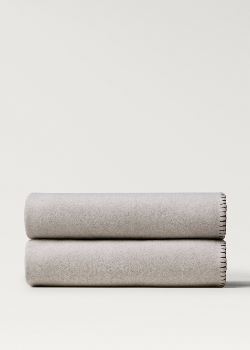 Blanket/plaid gastone - Light/Pastel Grey